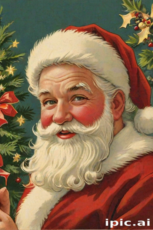 vintage santa images