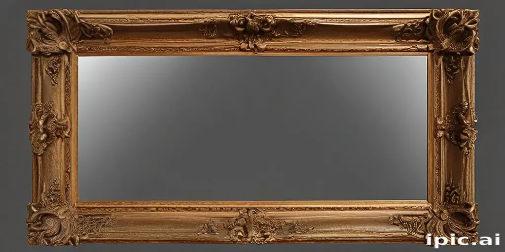 mirror frame png