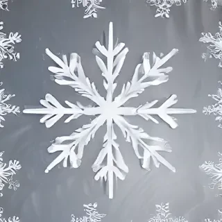 transparent background snowflake clipart