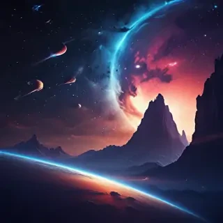 space wallpaper iphone