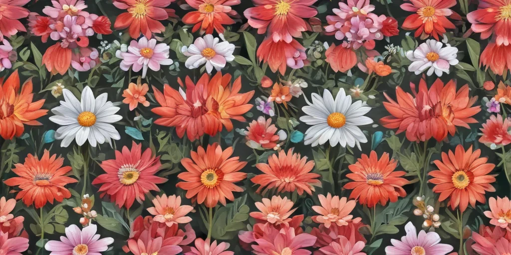 cartoon flowers png