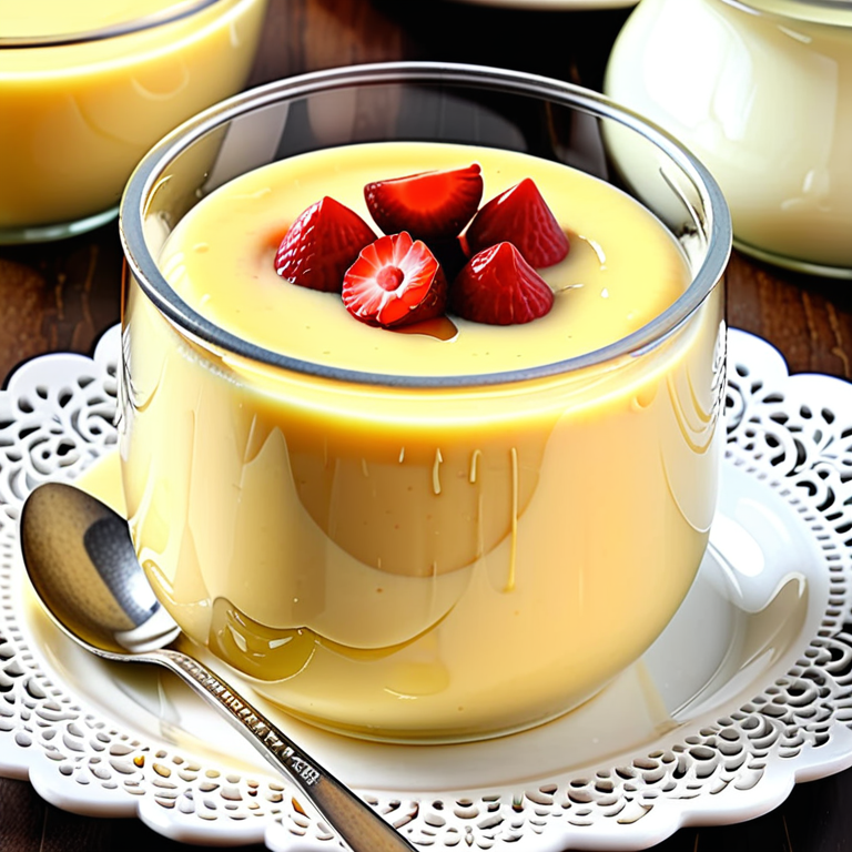 vanilla pudding recipe no eggs