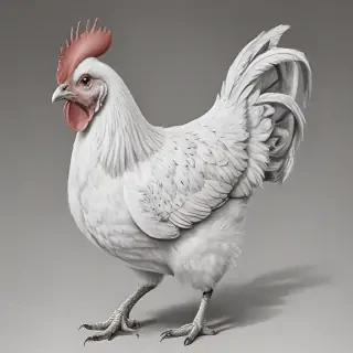 chicken drawing