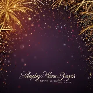 background happy new year