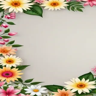 flowers border png