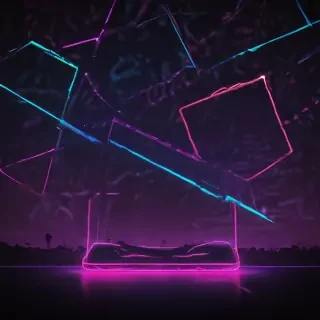 neon phone backgrounds