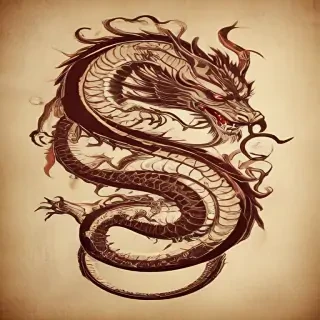chinese dragon background