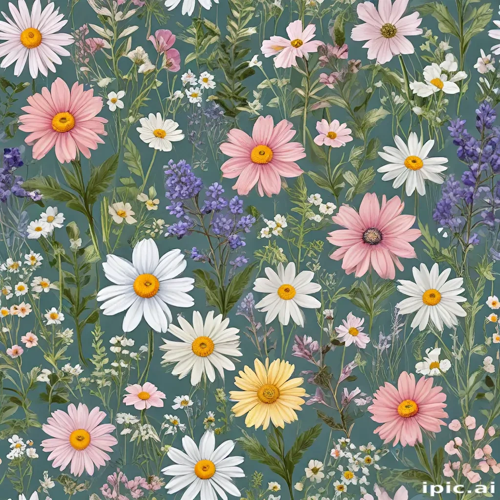wildflowers transparent background