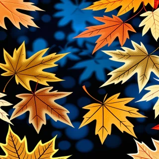 autumn leaves iphone wallpaper