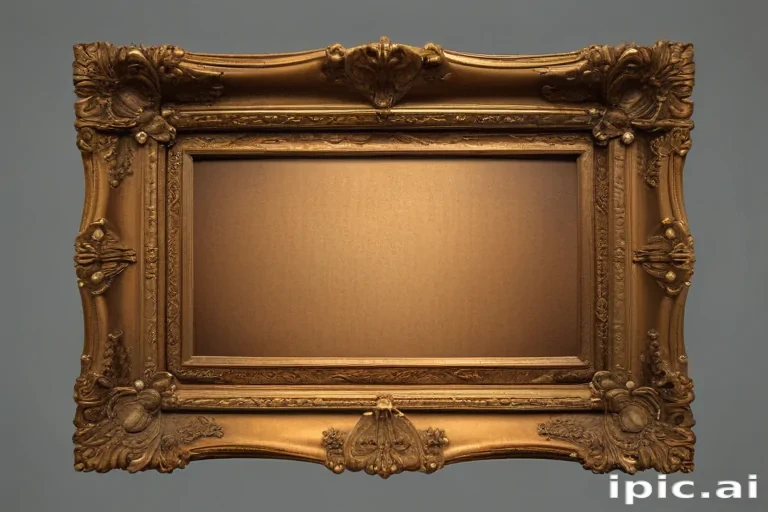 antique frame png