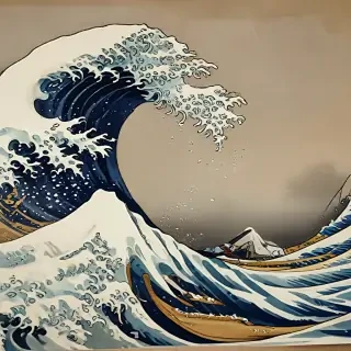 the great wave off kanagawa