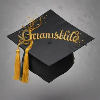 graduation cap transparent background