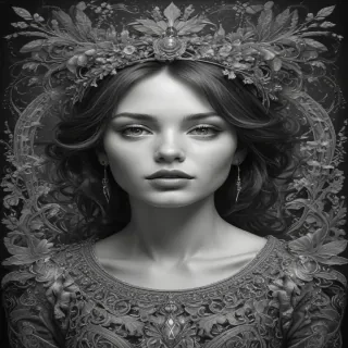 drawings black and white