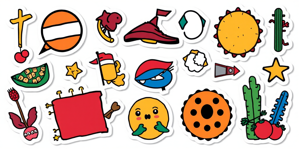 clipart of stickers