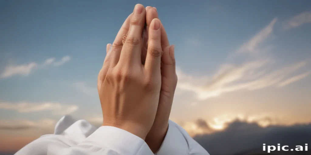 praying hand png