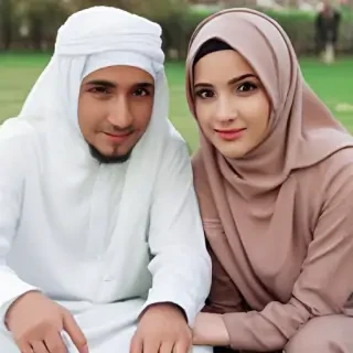 muslim couple