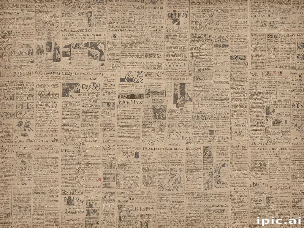 old newspaper background