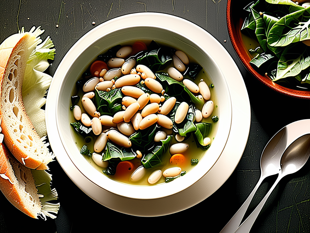 escarole and white bean soup