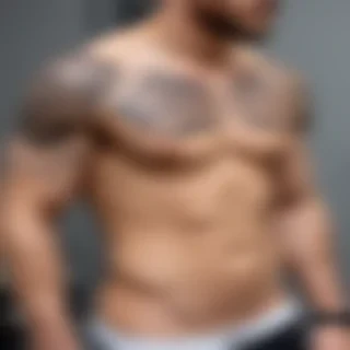 male rib tattoos