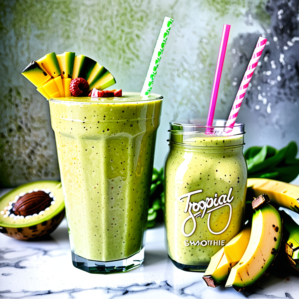 tropical smoothie green island recipe