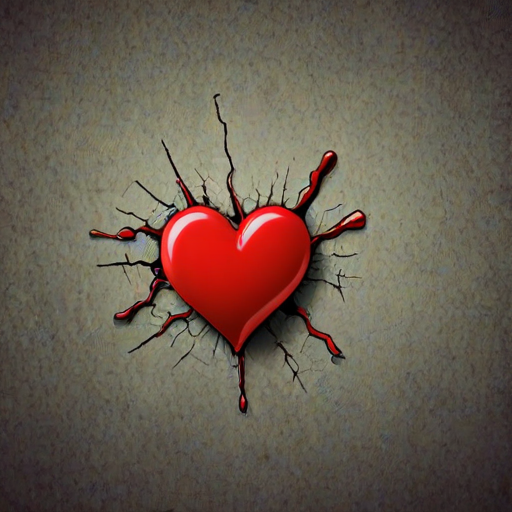 heart broke wallpaper