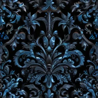 blue and black wallpaper