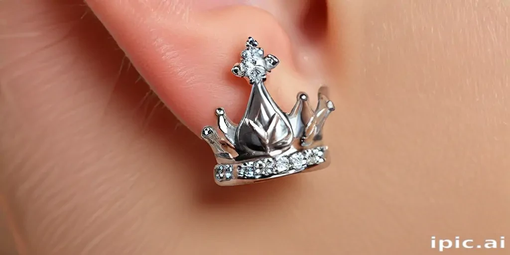 kings crown piercing