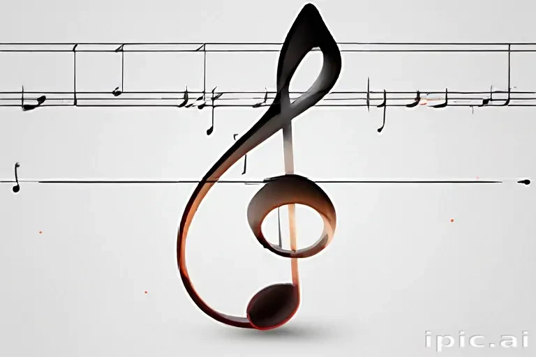 transparent music note