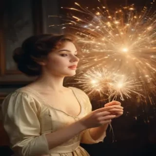 vintage new years images