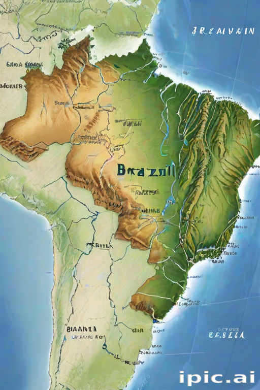 brazil map