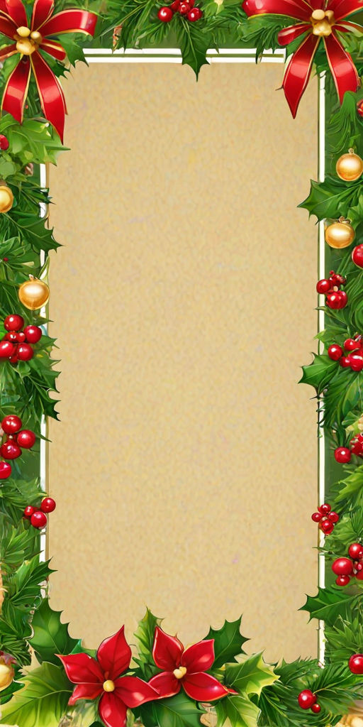 frame clipart christmas