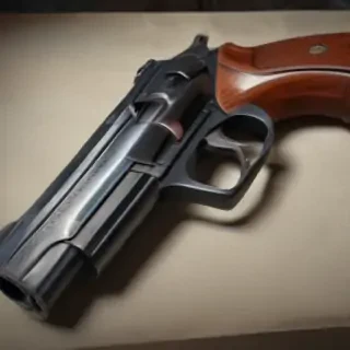 gun no background