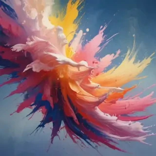 brush stroke background