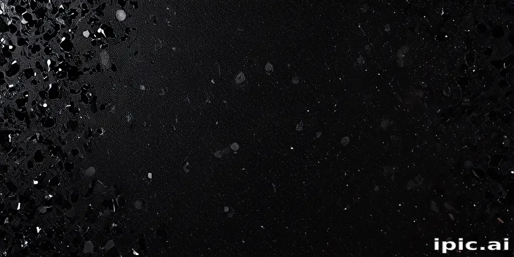 glitter background black