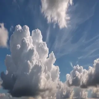 clouds with transparent background