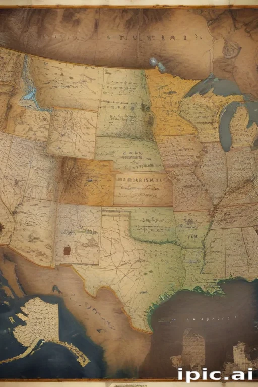 map of the united states of america