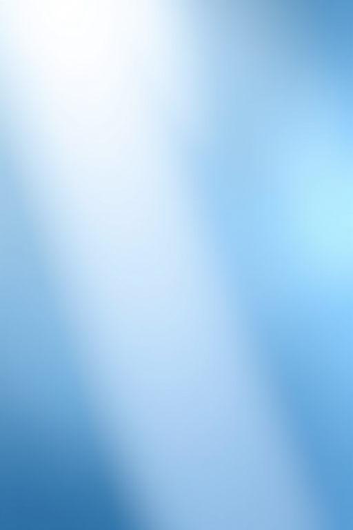 Create a smooth gradient background with soft light beams in shades of blue and white, shot with a Canon EOS 5D Mark IV, 50mm lens, aperture f/1.8, ISO 100, in a softly lit environment.