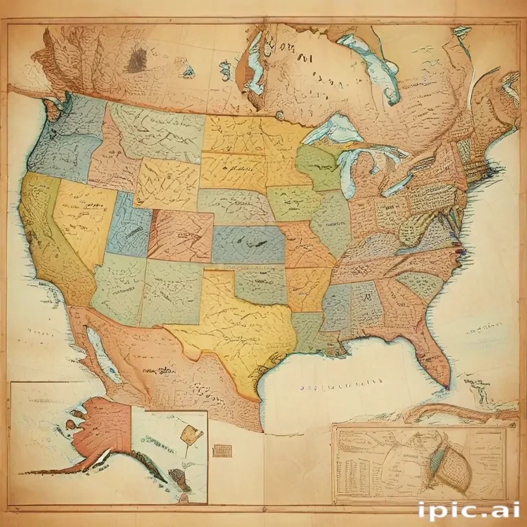 map of usa