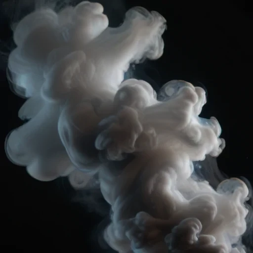 smoke no background