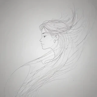 line art background