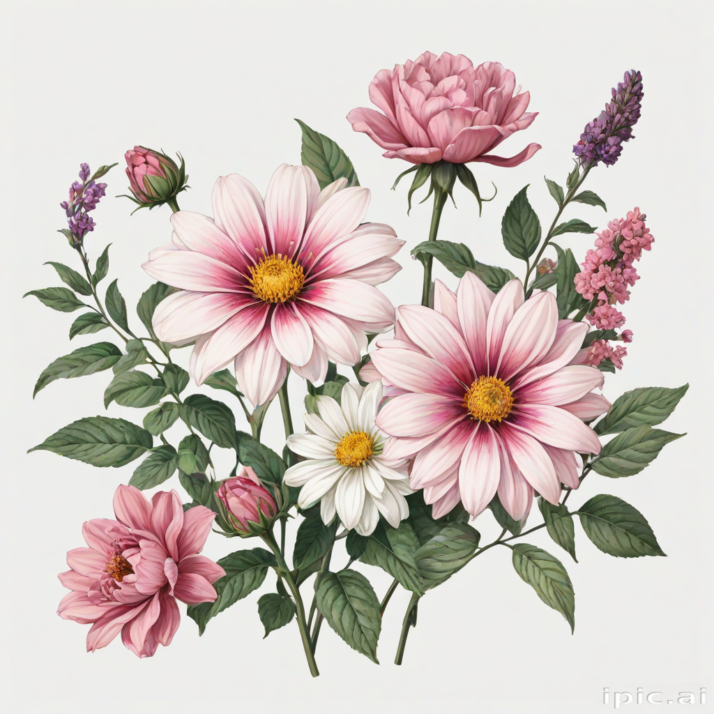 aesthetic flowers png