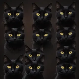 black cats