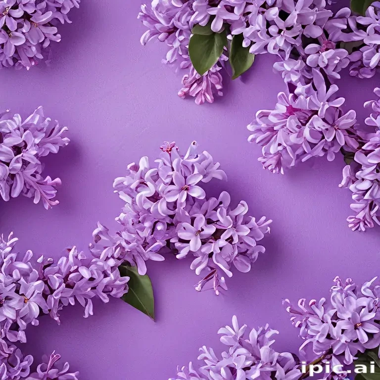 lilac background