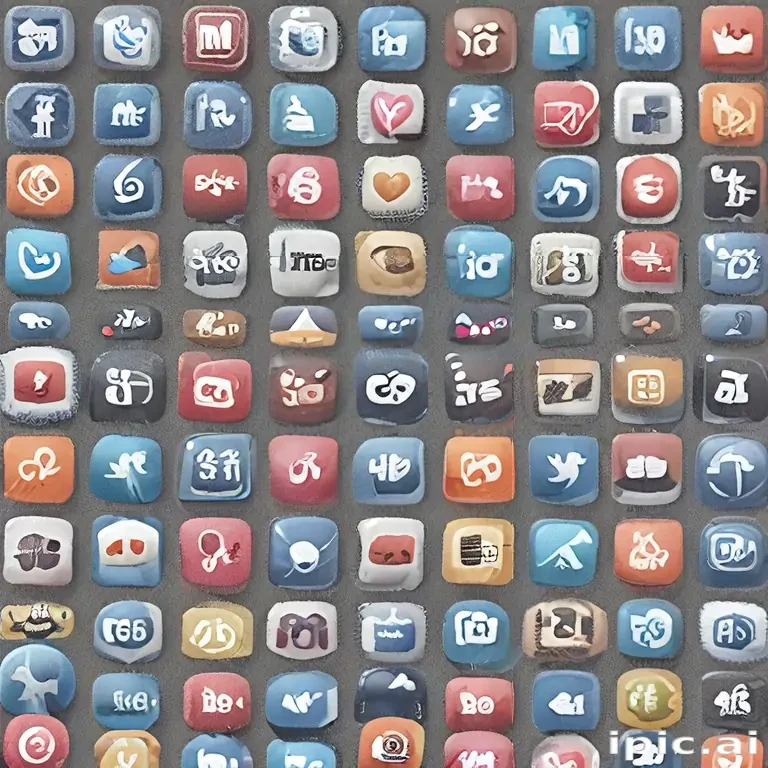 social media icons