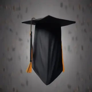 grad hat png