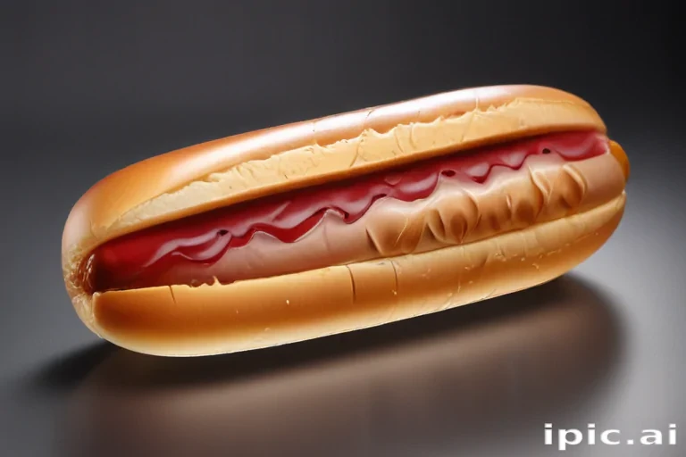 transparent hot dog