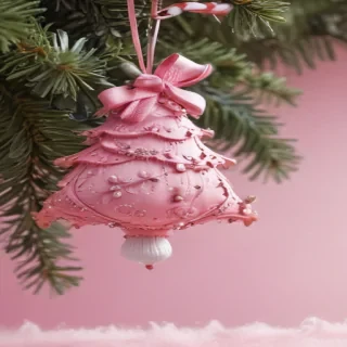 cute pink christmas wallpaper