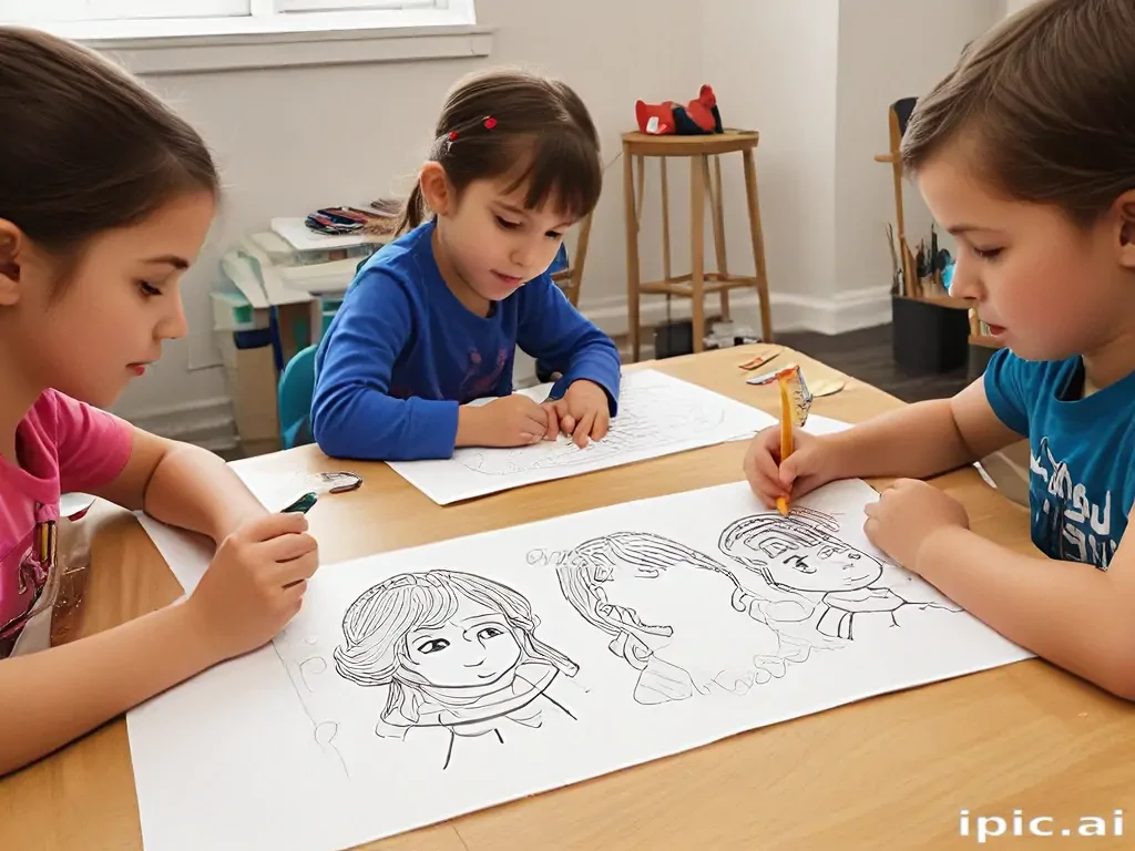 kids drawing