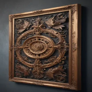 wall art mock up