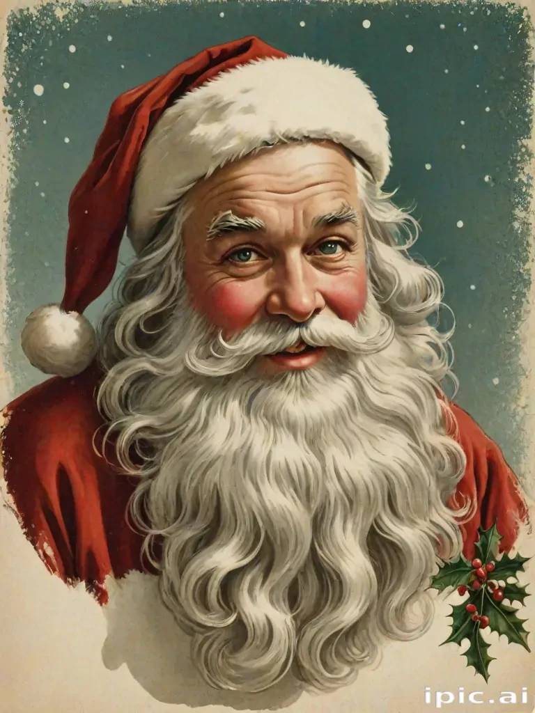 vintage santa png